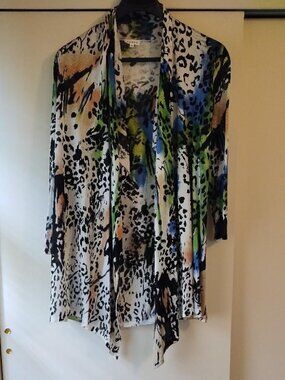 Adore, Animal Print, Open Cardigan